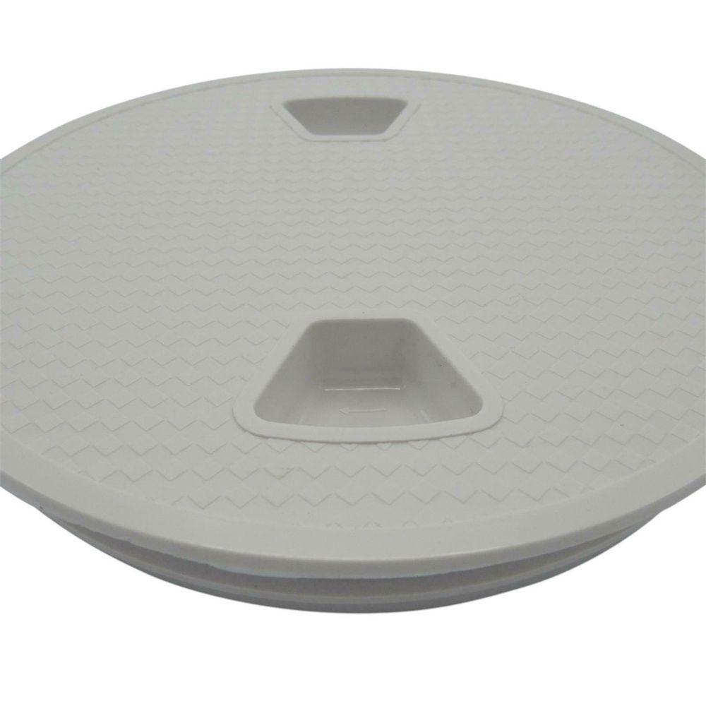 JONYE Vỏ Bọc Bảng Điều Khiển Hình Tròn 8 Inch Màu Trắng