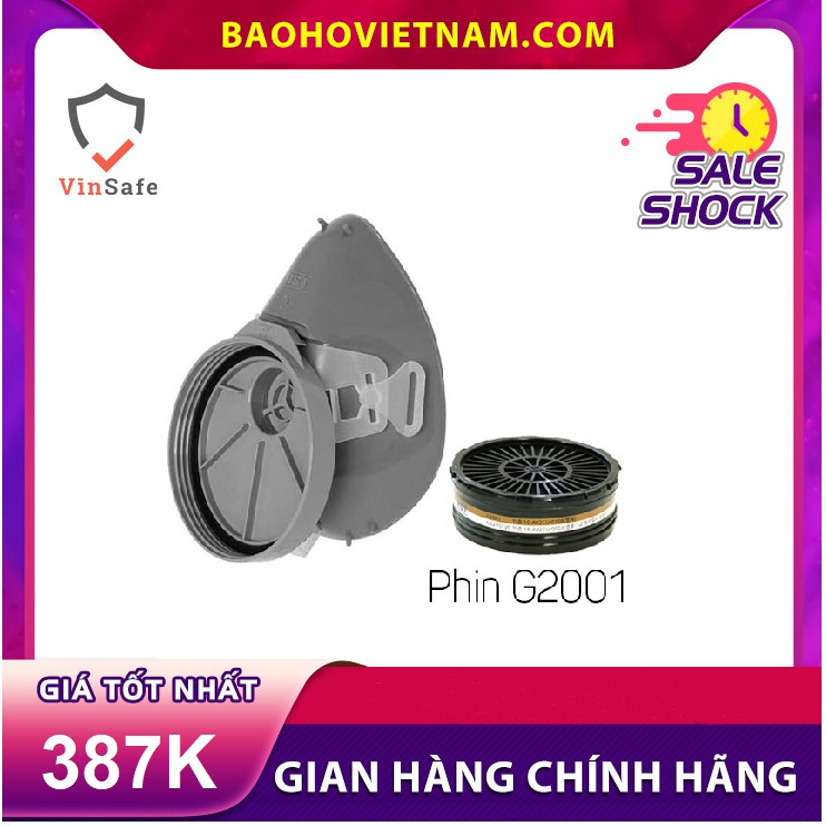 Mặt nạ phòng độc Restech RM 2000 + Phin G2001