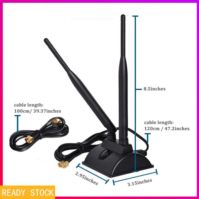Ăng Ten Wifi Không Dây 6dbi Rp-sma 2.4ghz 5ghz | BigBuy360 - bigbuy360.vn