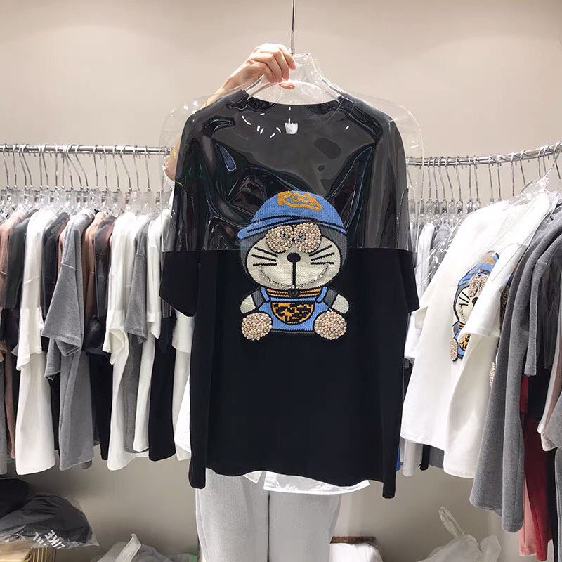áo thun nữ, áo phông nữ dáng rộng, chất cotton, hàng unisex(có size 30kg-90kg)