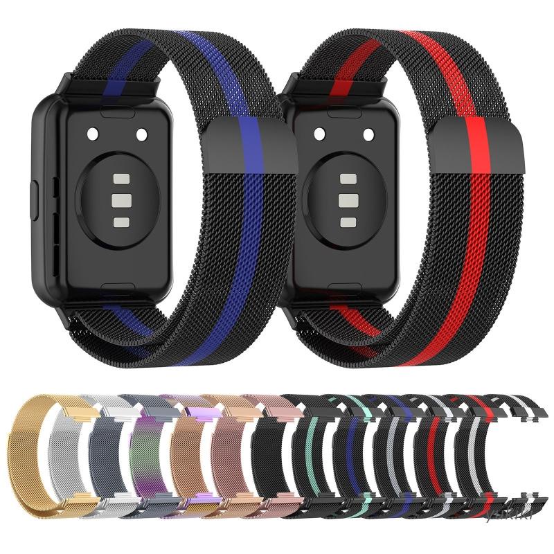 Dây Đeo Kim Loại Thay Thế Cho Đồng Hồ Thông Minh Huawei Watch Fit 2