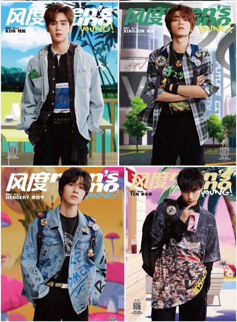 Poster khổ A4-A5-A6 WayV - Lucas - Ten - Winwin - Hendery - Kun - Yangyang - Xiao Jun tự do chọn mẫu ( Mua 2 tặng 1 )