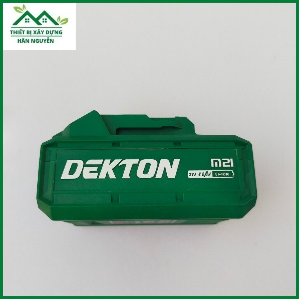 Pin Dekton M21-B4000 21V Li-ion 4.0AH 10cell dùng cho máy khoan,siết bulong,mài pin