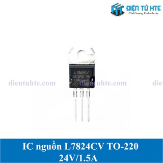Ic ổn áp nguồn ldo 7824 l7824cv 24v 1.5a chân cắm to-220