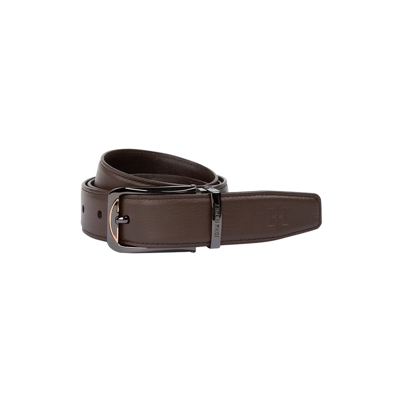Thắt lưng nam da bò đầu kim , chất liệu 100% da thật John Henry - BE22SS23-HL