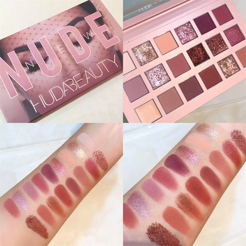 Bảng phấn mắt Huda Beauty 18 màu sắc kết hợp thời trang