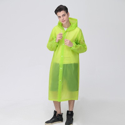 Áo mưa măng tô EVA năng động, thời trang, siêu chống thấm, UNISEX.