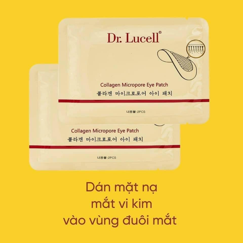 Set Dưỡng Mắt Trẻ Hóa Da Xóa Nhăn Vùng Mắt Dr Lucell Collagen Micro Eye chính hãng - Mỹ Phẩm Vyvi