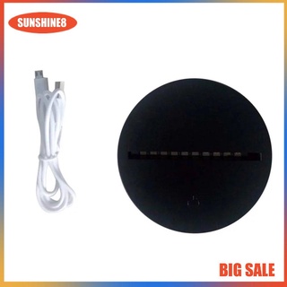 【SUN】[59K]Switch Tactile Home Decoration Practical And Durable Bedroom Night Light