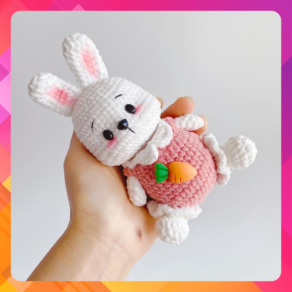 [Công thức giấy] Chart Tiếng Việt chú Thỏ ngồi siêu đáng yêu - Yêu Handmade