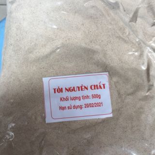 Bột tỏi nguyên chất gói 500g