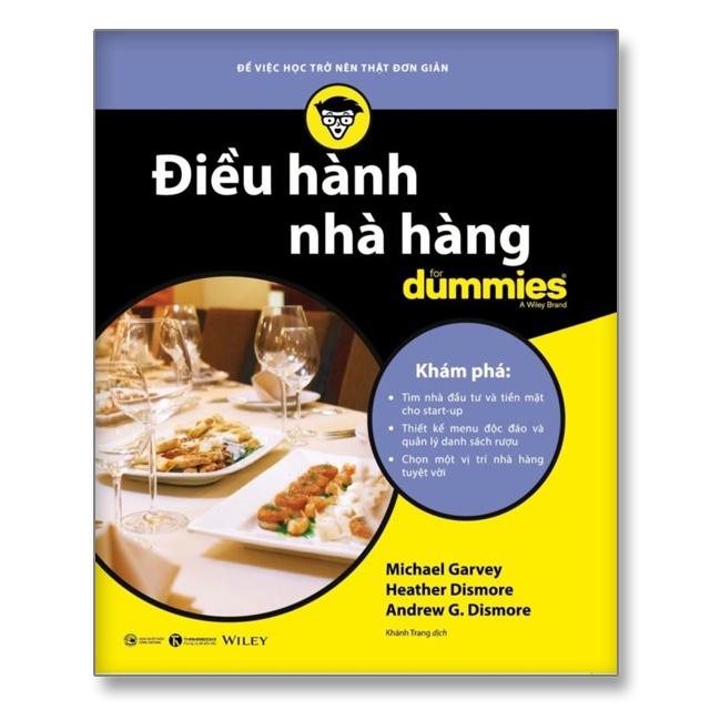 Sách - Điều hành nhà hàng for Dummies