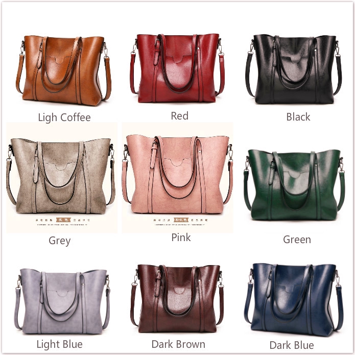 VERSDO Ready Stock Fashion Women Leather Handbags Luxury Women Shoulder Bags 4.6