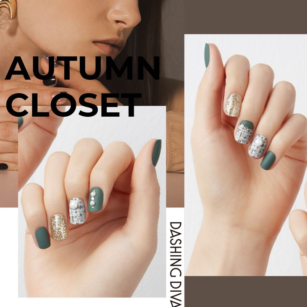 Móng giả nhấn ma thuật thời trang Hàn Quốc/Halloween tùy chọn #8