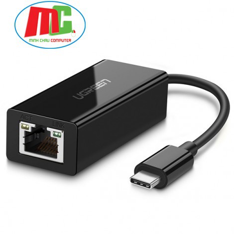 Cáp USB Type-C to Lan 10/100/1000Mbps Ugreen 50307 - Hàng Chính Hãng