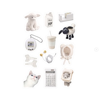 daice || ‘𝗸𝗶𝗹𝗹𝗶𝗻𝗴 𝗺𝗲 𝘀𝗼𝗳𝘁𝗹𝘆 𝘄𝗶𝘁𝗵 𝗰𝘂𝘁𝗲𝗻𝗲𝘀𝘀’ combo set - set postcard và sticker trang trí