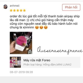 [CÓ SẴN, ĐỦ BILL] Máy rửa mặt Foreo Luna mini 2