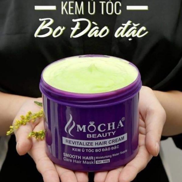 KEM Ủ TÓC BƠ ĐÀO MOCHA