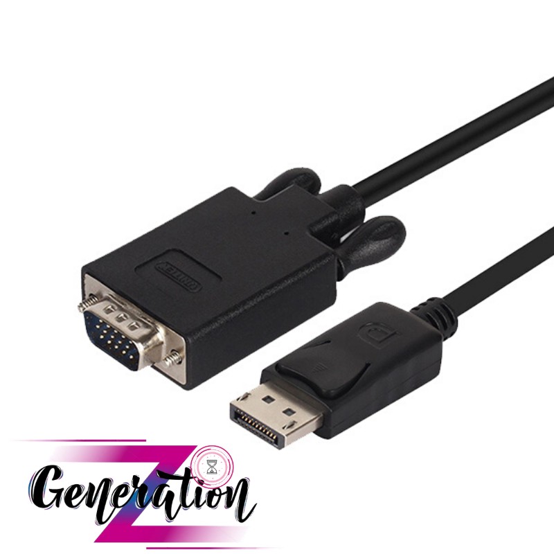 Cáp Chuyển Displayport To VGA Unitek Y-C 5118F