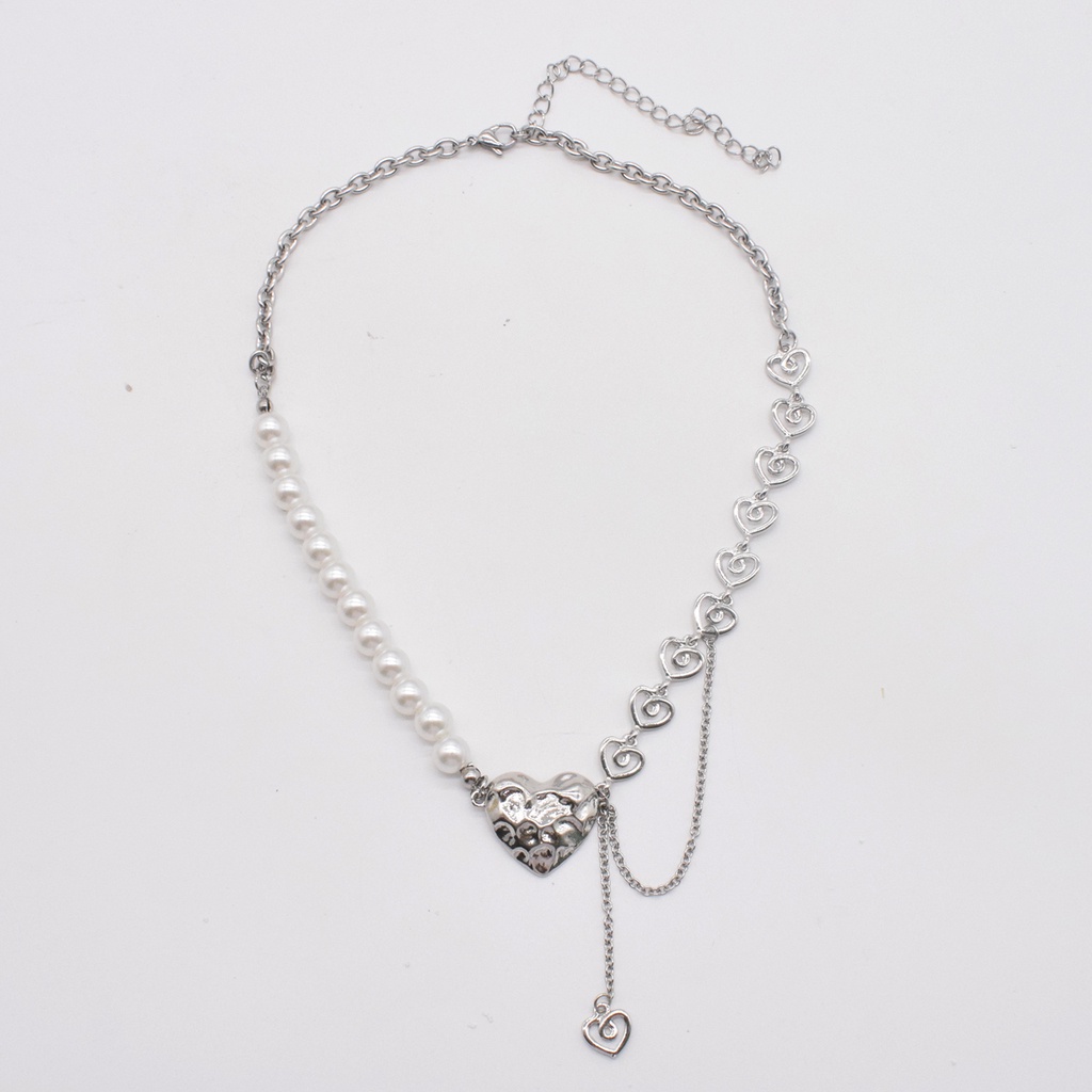 Vòng cổ Đính Ngọc Trai Phong Cách Harajuku Thời Trang