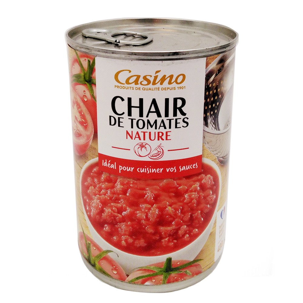 Cà Chua Xay Nhuyễn Casino 400g - Casino Chair de Tomatoes Nature