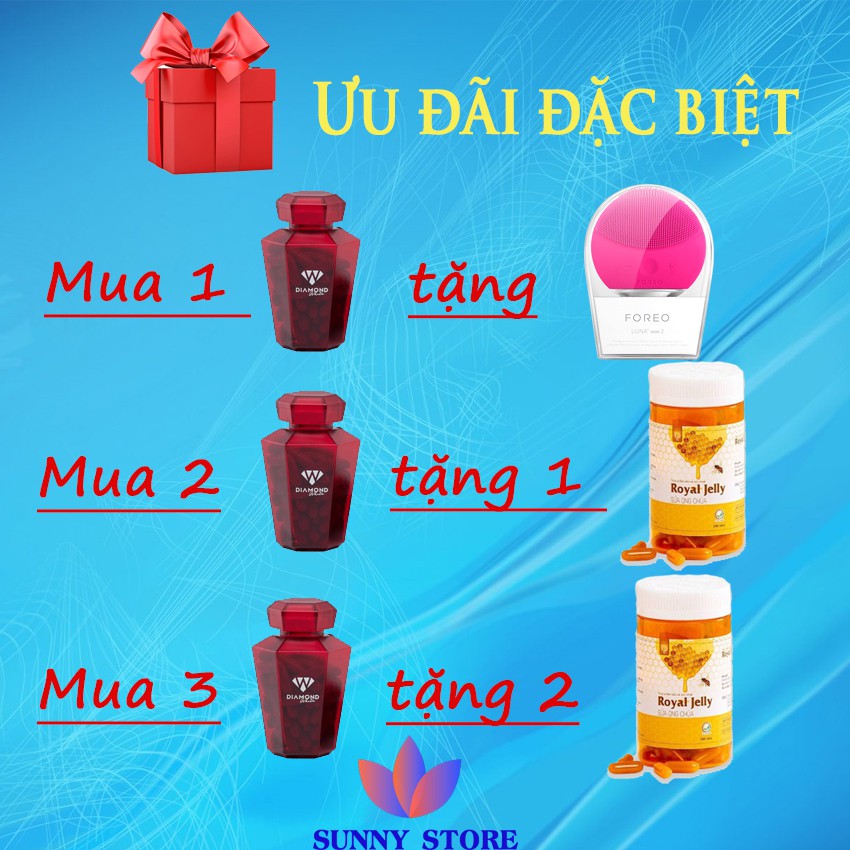 [Hàng đủ tem]Beauty Diamond White Ngọc Trinh - Tặng máy rửa mặt 250k