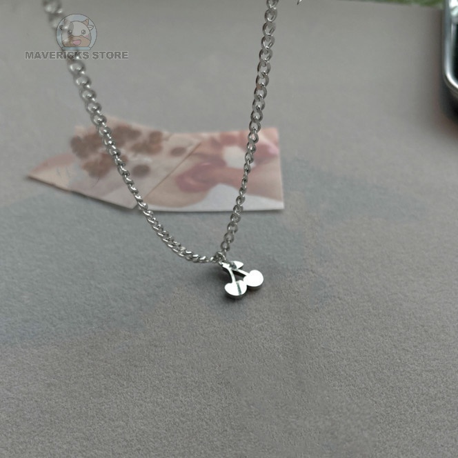 Dây chuyền hai lớp mặt gắn hình Maruko đáng yêu cho nữ