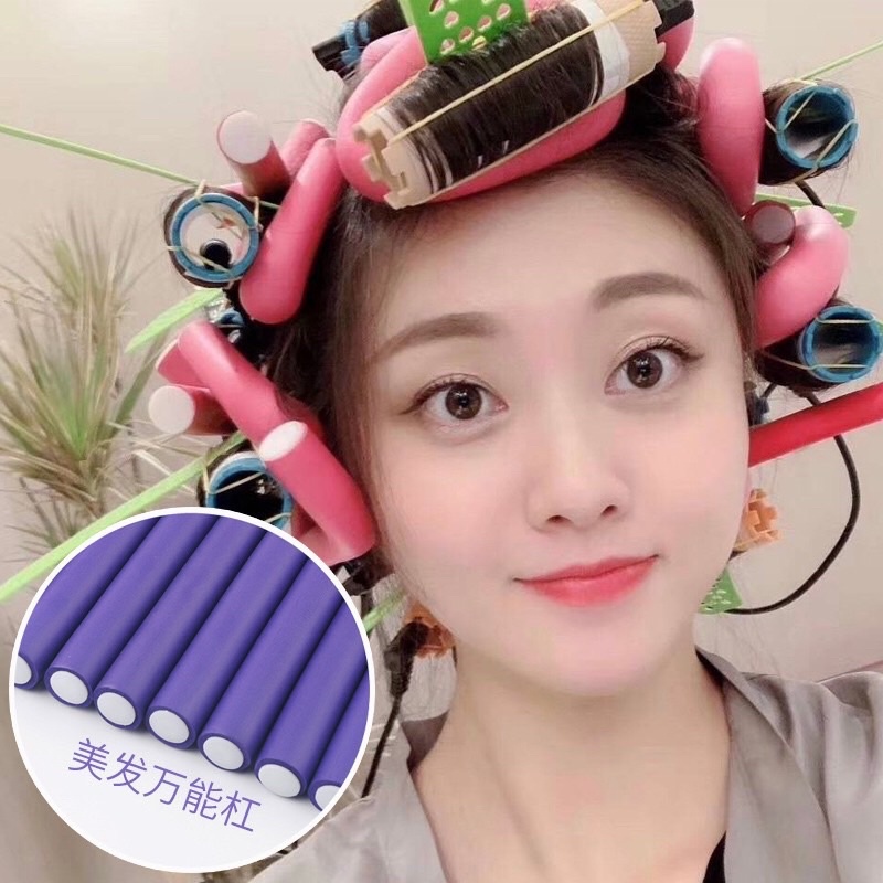 Bộ 10 thanh xốp mềm uốn tóc
