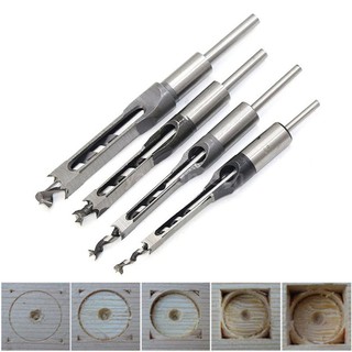 Mũi khoan lỗ đầu vuông 6-20mm gắn máy khoan cầm tay dùng cho làm mộc