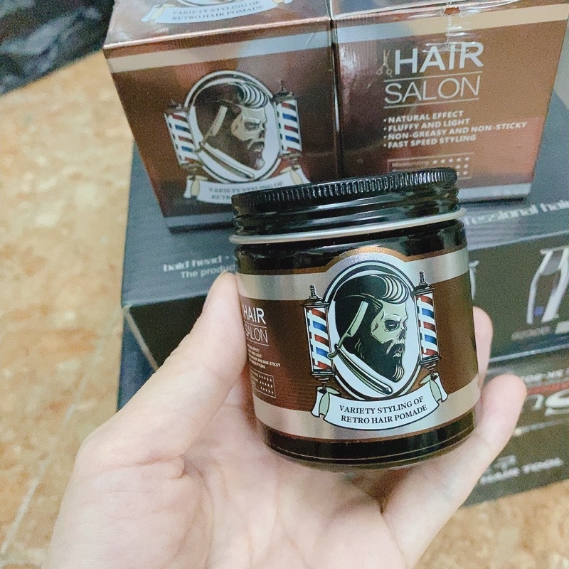 Sáp Tạo Kiểu Tóc Tóc Nam Hair Salon Variety Styling Of Retro Pomade