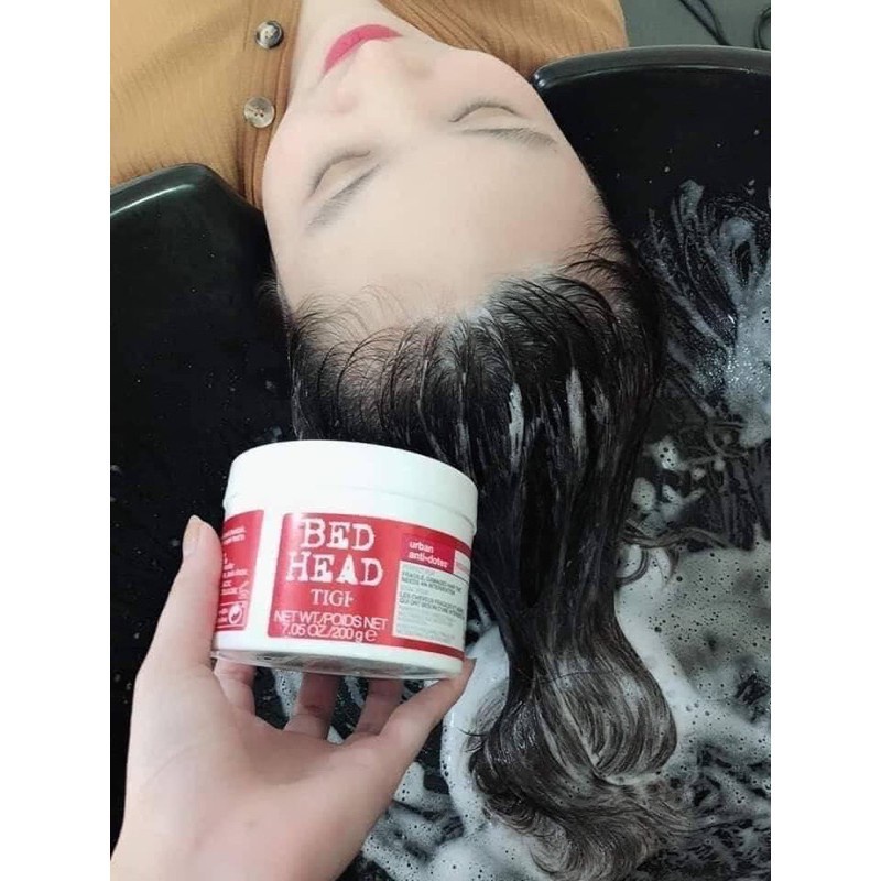 Kem ủ tóc Tigi Bed Head Treatment - 200g - Đỏ