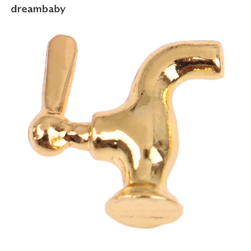 Bộ 4 Vòi Nước Kim Loại Tỉ Lệ 1: 12 Dùng Trang Trí Nhà Búp Bê