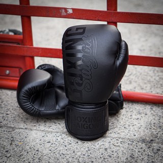 Găng tay Boxing Saigon Inspire - Matte Black