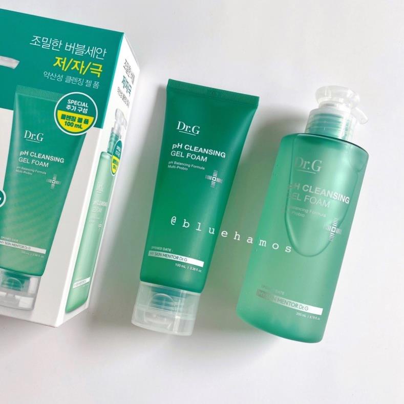 Dr.G Chính Hãng Sữa Rửa Mặt Dr G Dịu Nhẹ PH Cleansing Gel Foam - Dạng Gel