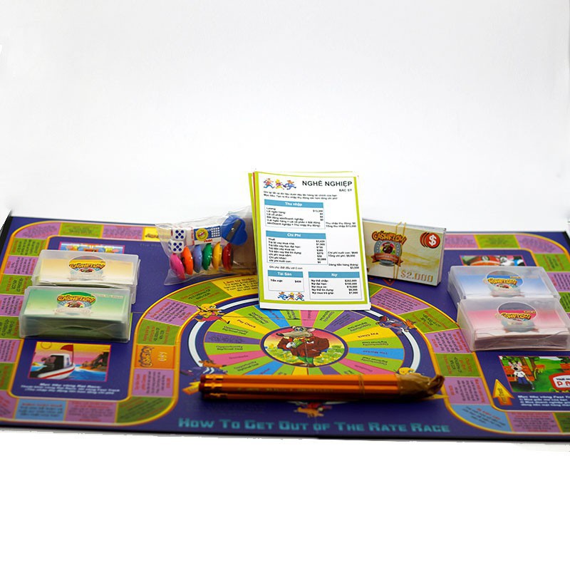 Trò Chơi Tài Chính Cash Flow 101 Tiếng Việt Chất Lượng Cao - Legovn