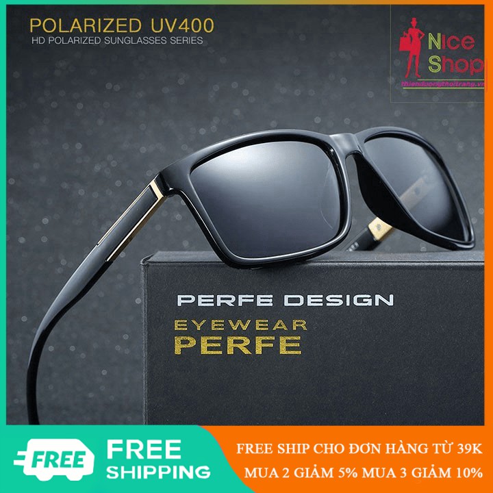 Xả Kho - Kinh râm Perrfe phân cực gọn vuông chống trầy chống chói thích hợp du lịch | BigBuy360 - bigbuy360.vn