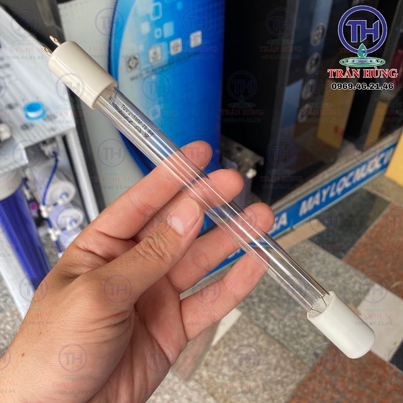 BÓNG ĐÈN UV 6W AQUAPRO ⚡️ XẢ KHO ⚡️  - 1 ĐẦU 4 CHẤU - ĐÈN UV DIỆT KHUẨN MÁY LỌC NƯỚC - ĐÈN UV MÁY LỌC NƯỚC