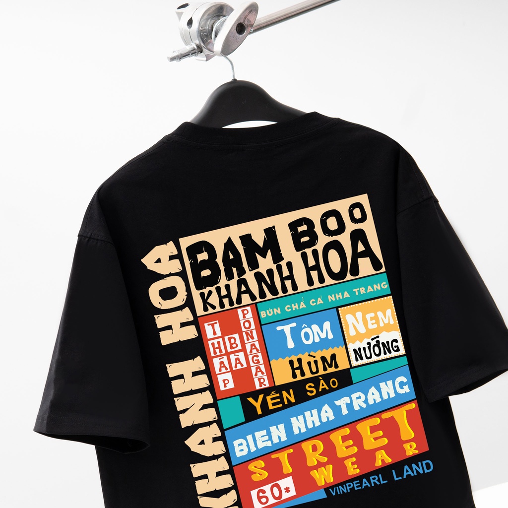 Áo Thun KHÁNH HÒA Unisex Áo THUN NHA TRANG BamBoo
