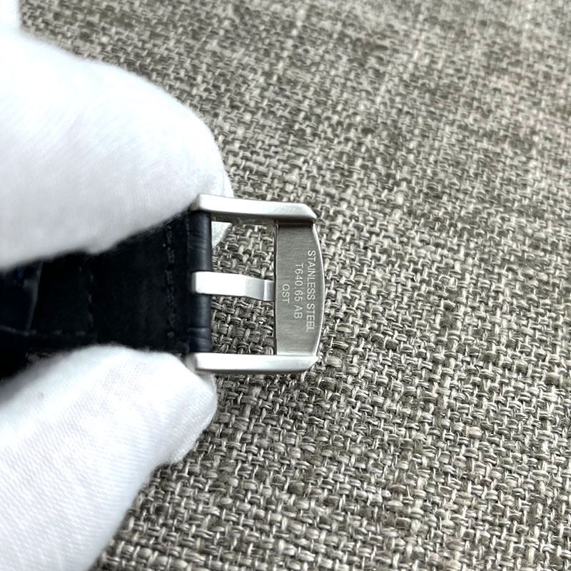 Thắt Lưng Nguyên Bản Tissot PRX137407A T137410Dây Đeo Da Thật Cho Đồng Hồ Nam 1853