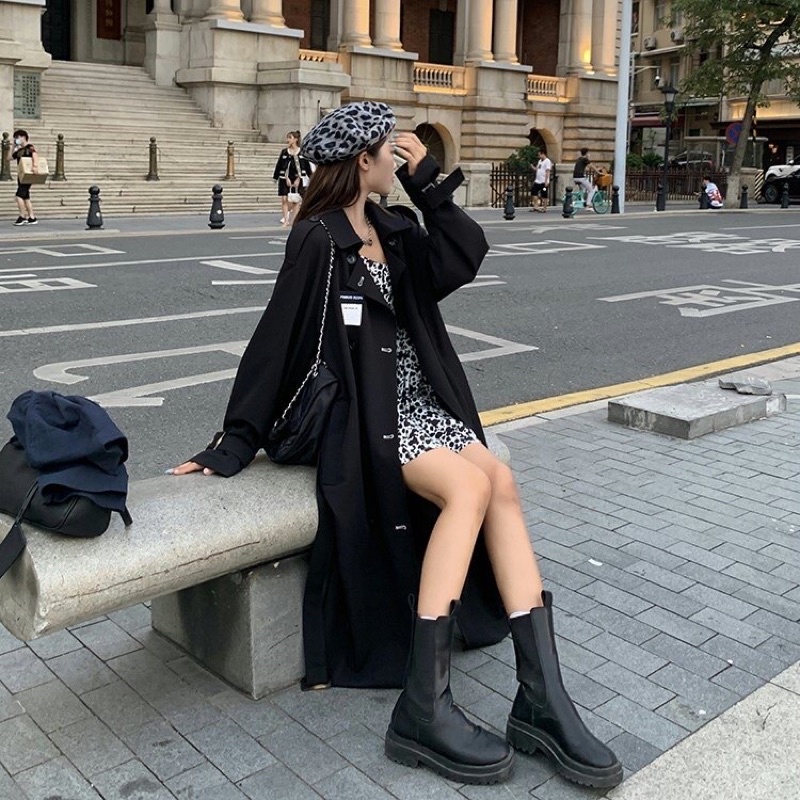 (SẴN) TKLIHN Áo khoác Măng tô ULZZANG dáng dài hot FASHIONITA 2021 KÈM 2 ẢNH THẬT CUỐI | BigBuy360 - bigbuy360.vn