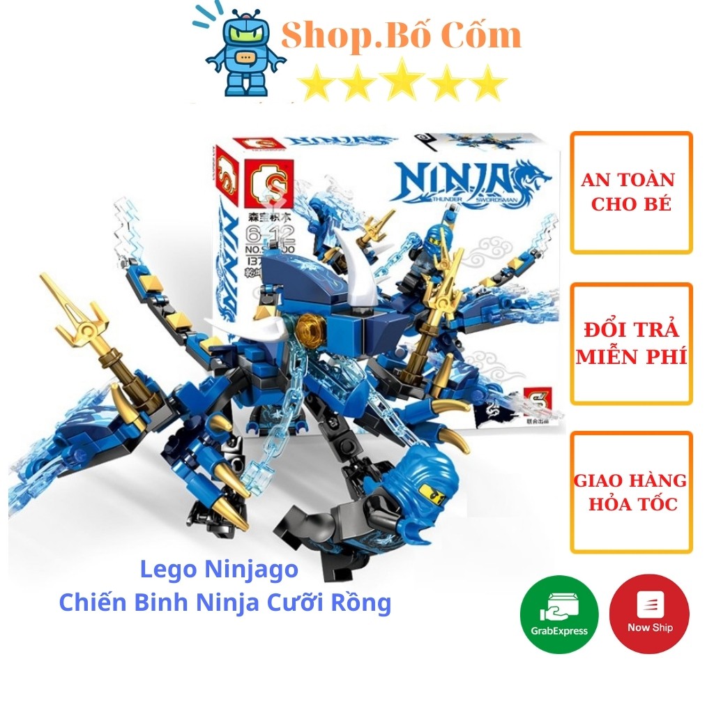 Lego Ninjago Lắp Ráp 4 Mẫu Chiến Binh Cưỡi Rồng 2021, Nhựa ABS An Toàn,Độ Tuổi 6+,Mua Trọn Bộ FreeShip- Shop Bố Cốm