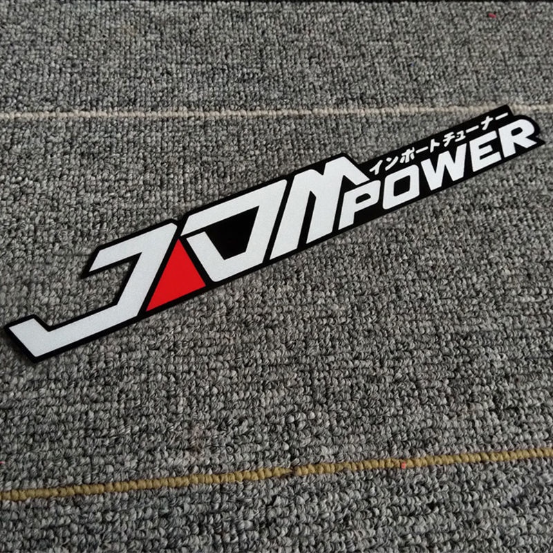 Miếng Dán Trang Trí Xe Hơi Chống Trầy Xước Phản Quang Kiểu Nhật Bản