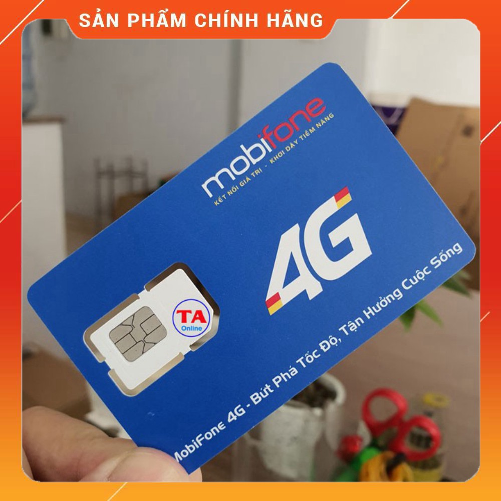 [NHÀ CỦA MAI]  Sim 3G/4G Mobifone Không Giới Hạn Dung Lượng Tốc Độ Cao Trọn Gói 1 Năm