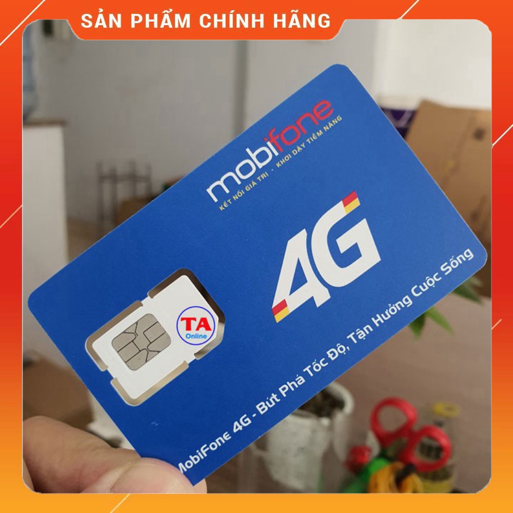 Sim 3G/4G Mobifone Không Giới Hạn Dung Lượng Tốc Độ Cao Trọn Gói 1 Năm
