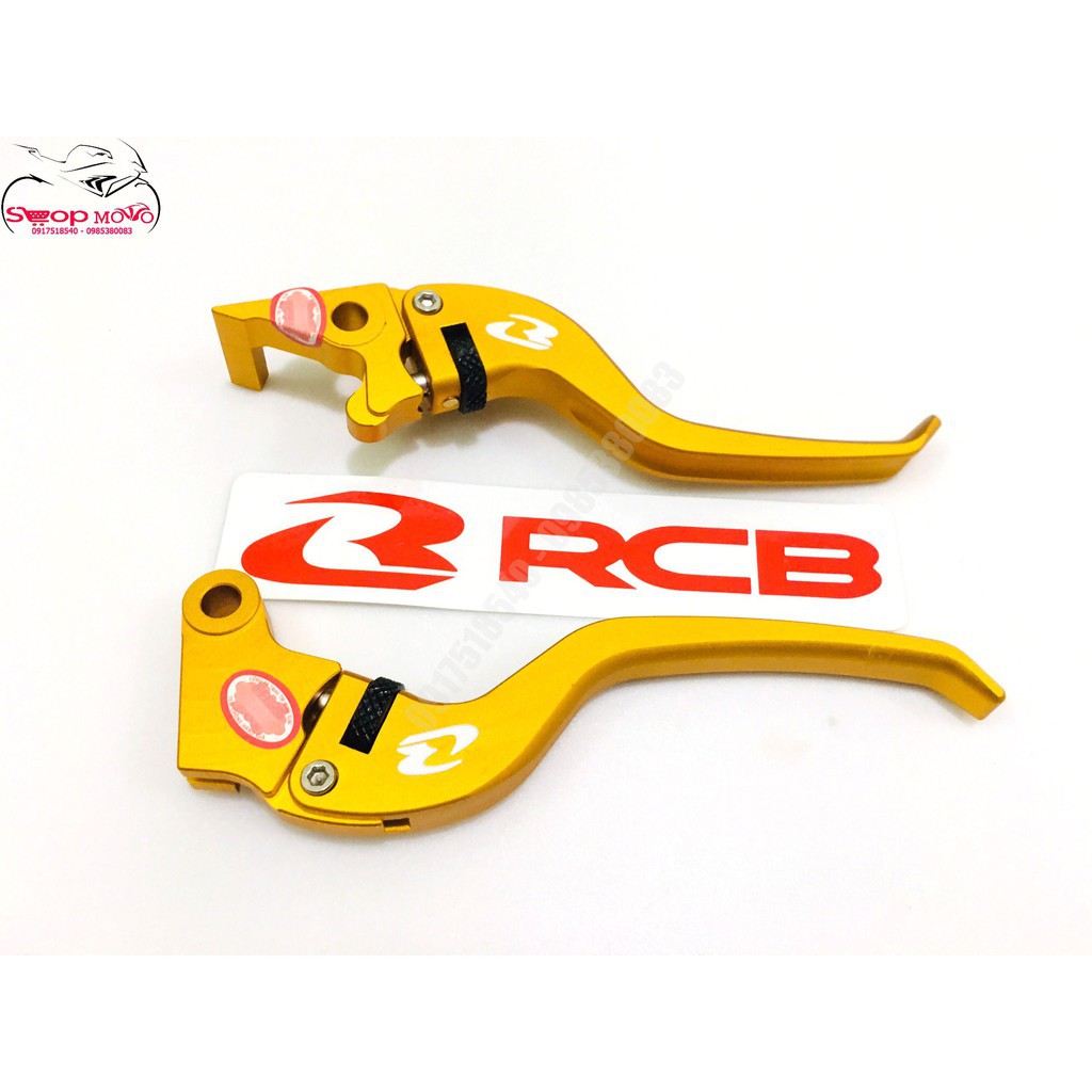 Tay thắng RCB Eplus Lever cho EX 135,EX 150, Sh, NVX, Winner full box hàng có tem chính hãng racing boy