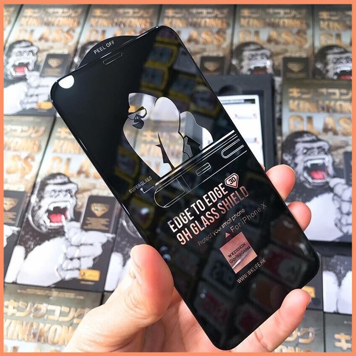 Kính cường lực King kong iphone Full màn 6plus/7plus/8/8plus/x/xs/xs max/11/12 pro/11 promax / 12 promax | WebRaoVat - webraovat.net.vn