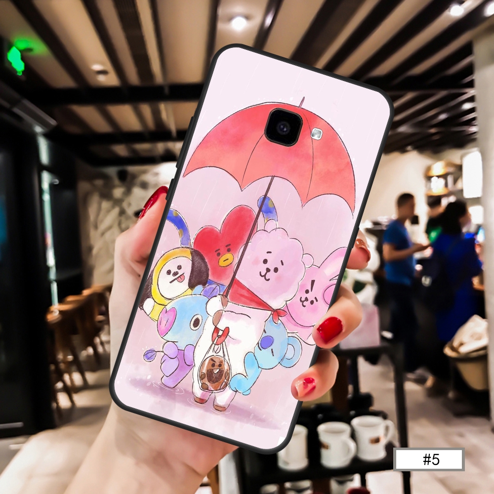 Ốp Điện Thoại Mềm Họa Tiết Bts Bt21 Cho Samsung J4 + J6 + J2 J4 J7 Core A2 Core J2 J7 Pro J4 J6 2018