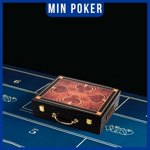 Vali gỗ đựng chip poker cao cấp