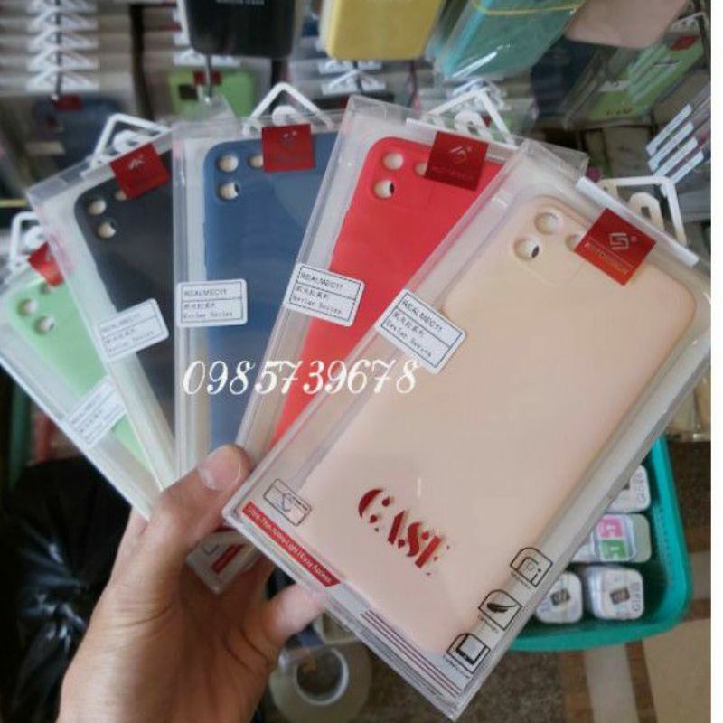 Ốp lưng dẻo màu Oppo Redmi C11 2020, Realme C12, Realme C15 Hiệu KST Chống bẩn cao cấp