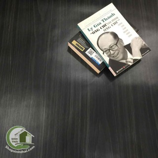 Phông nền giấy dán tường giả gỗ màu đen khổ 1,2m - thảm chụp hình ảnh sản phẩm